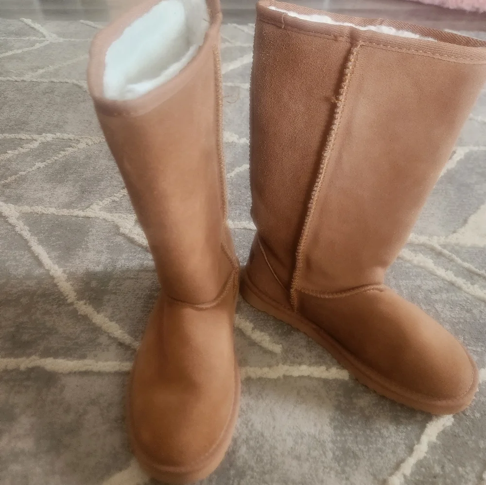 Beach Feet classic chestnut boot